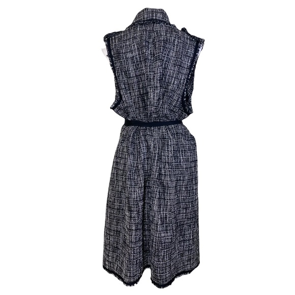 Lane Bryant tweed belted dress - Picture 3 of 4